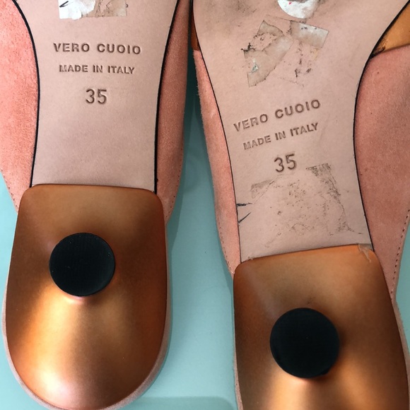 Bolajiz 1858 pink/salmon mules - Picture 5 of 8